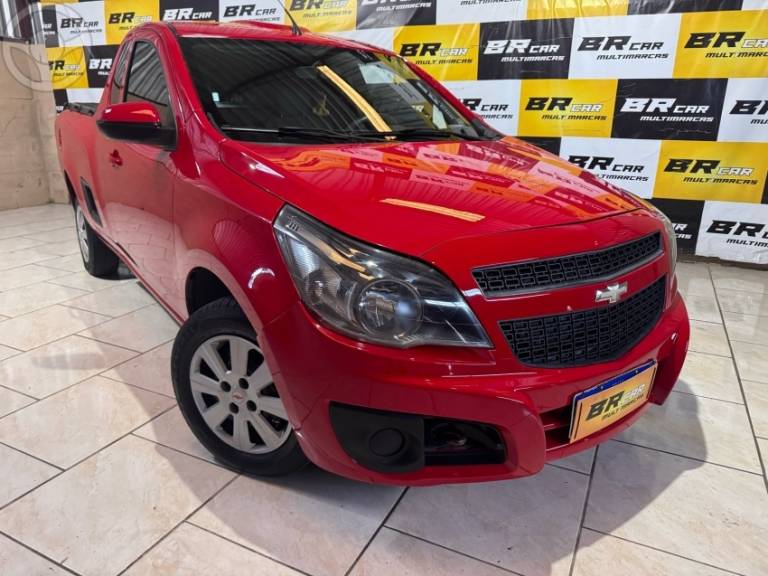 CHEVROLET - MONTANA 1.4 MPFI LS CS 8V FLEX 2P MANUAL - 2013/2014 - VERMELHA - R$ 41.900,00