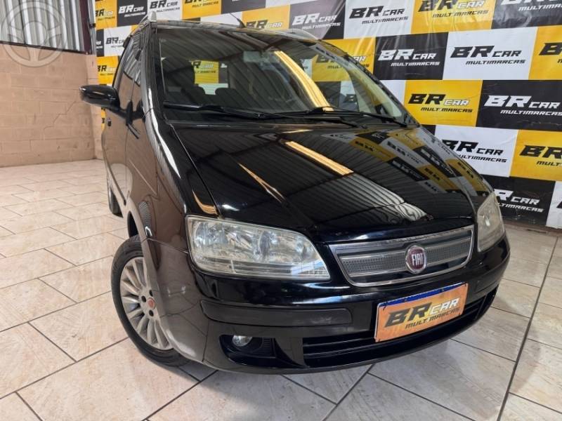 FIAT - IDEA 1.4 MPI FIRE ELX 8V FLEX 4P MANUAL - 2008/2008 - PRETA - R$ 24.900,00
