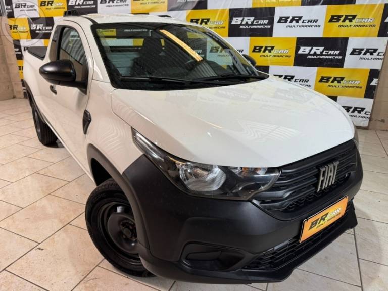 FIAT - STRADA 1.4 ENDURANCE CS PLUS 8V FLEX 2P MANUAL - 2022/2023 - BRANCA - R$ 76.900,00