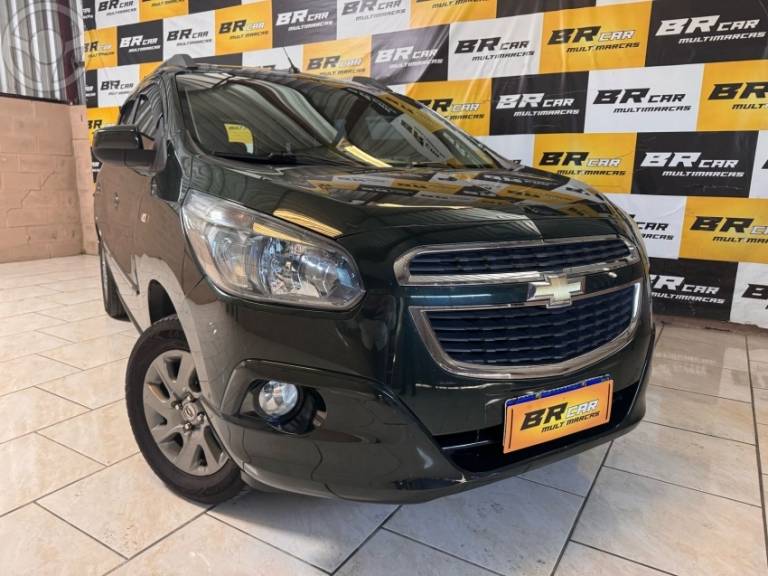 CHEVROLET - SPIN 1.8 LTZ 8V FLEX 4P AUTOMÁTICO - 2012/2013 - VERDE - R$ 49.900,00