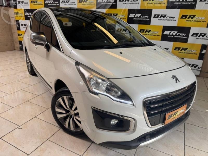 PEUGEOT - 3008 1.6 GRIFFE THP 16V 4P AUTOMÁTICO - 2014/2015 - BRANCA - R$ 57.900,00