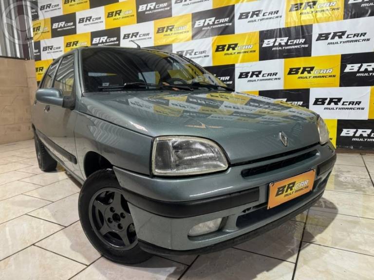 RENAULT - CLIO 1.6 RT 8V 4P MANUAL - 1999/1999 - CINZA - R$ 15.800,00