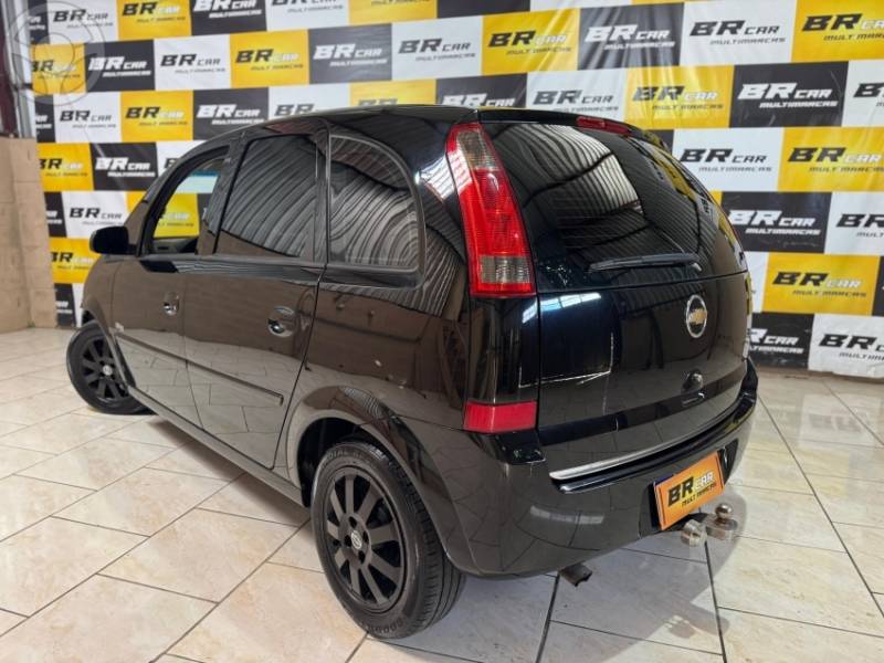 CHEVROLET - MERIVA 1.8 MPFI MAXX 8V FLEX 4P MANUAL - 2007/2008 - PRETA - R$ 29.900,00