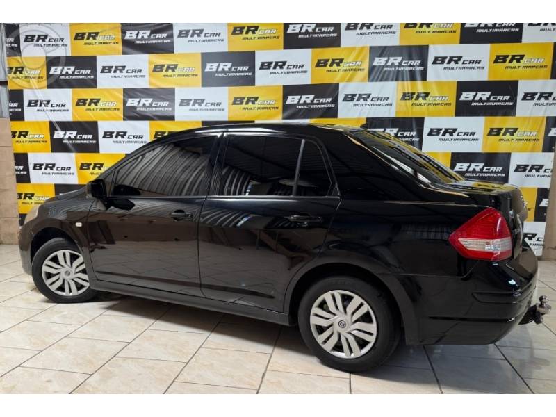 NISSAN - TIIDA 1.8 SEDAN 16V FLEX 4P MANUAL - 2011/2012 - PRETA - R$ 29.900,00