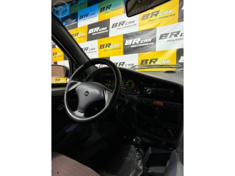 FIAT - SIENA 1.6 MPI ELX 16V 4P MANUAL - 1997/1998 - CINZA - R$ 11.900,00