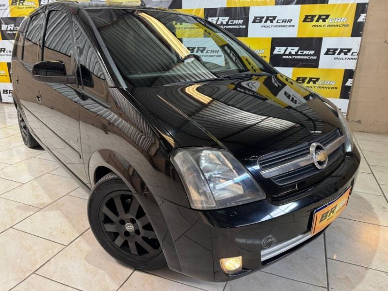 CHEVROLET - MERIVA 1.8 MPFI MAXX 8V FLEX 4P MANUAL - 2007/2008 - PRETA - R$ 29.900,00