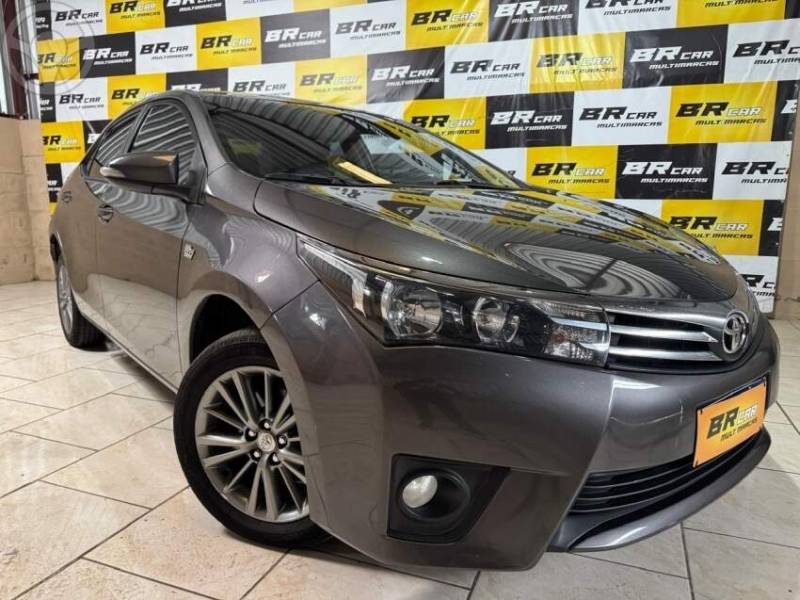 TOYOTA - COROLLA 2.0 XEI 16V FLEX 4P AUTOMÁTICO - 2015/2016 - CINZA - R$ 84.900,00