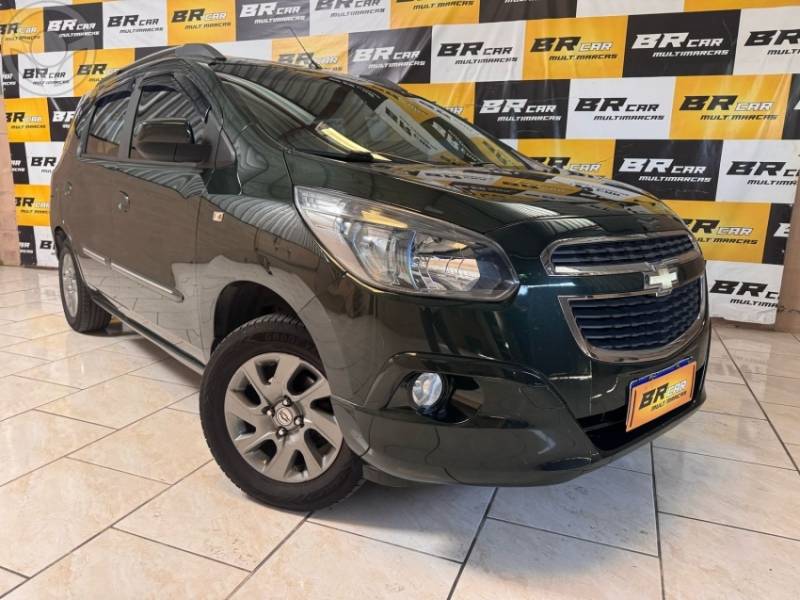 CHEVROLET - SPIN 1.8 LTZ 8V FLEX 4P AUTOMÁTICO - 2012/2013 - VERDE - R$ 49.900,00