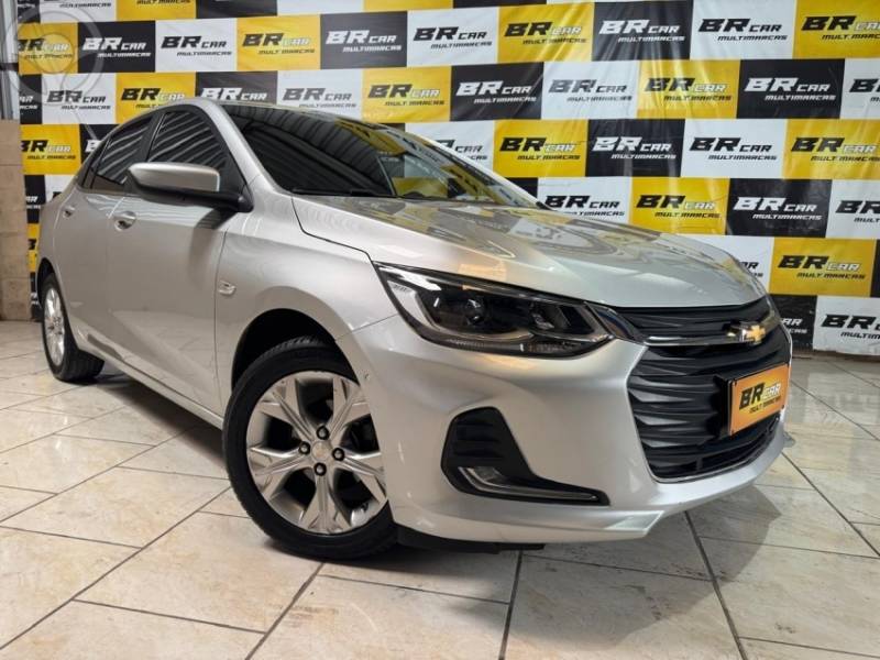 CHEVROLET - ONIX 1.0PREMIER II PLUS 12V TURBO FLEX 4P AUTOMÁTICO - 2019/2020 - PRATA - R$ 76.900,00