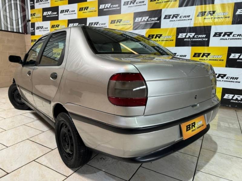 FIAT - SIENA 1.6 MPI ELX 16V 4P MANUAL - 1997/1998 - CINZA - R$ 11.900,00