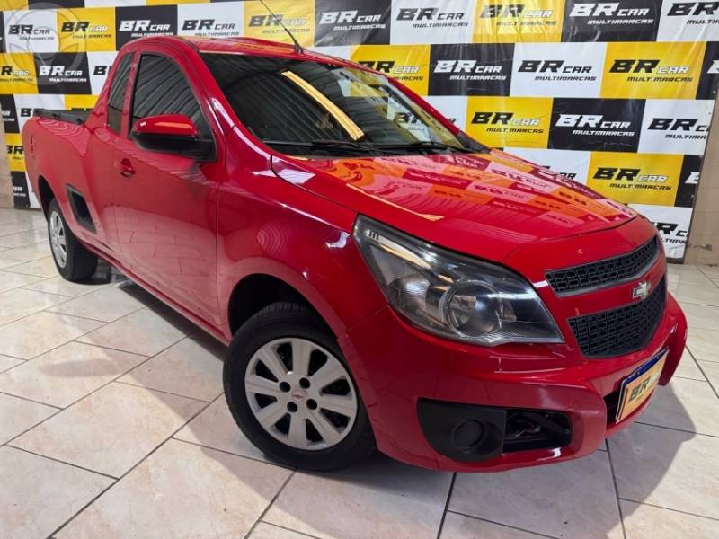 CHEVROLET - MONTANA 1.4 MPFI LS CS 8V FLEX 2P MANUAL - 2013/2014 - VERMELHA - R$ 41.900,00