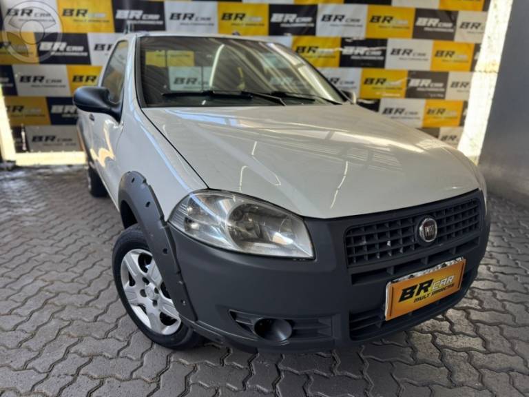 FIAT - STRADA 1.4 MPI WORKING CS 8V FLEX 2P MANUAL - 2013/2013 - BRANCA - R$ 36.900,00