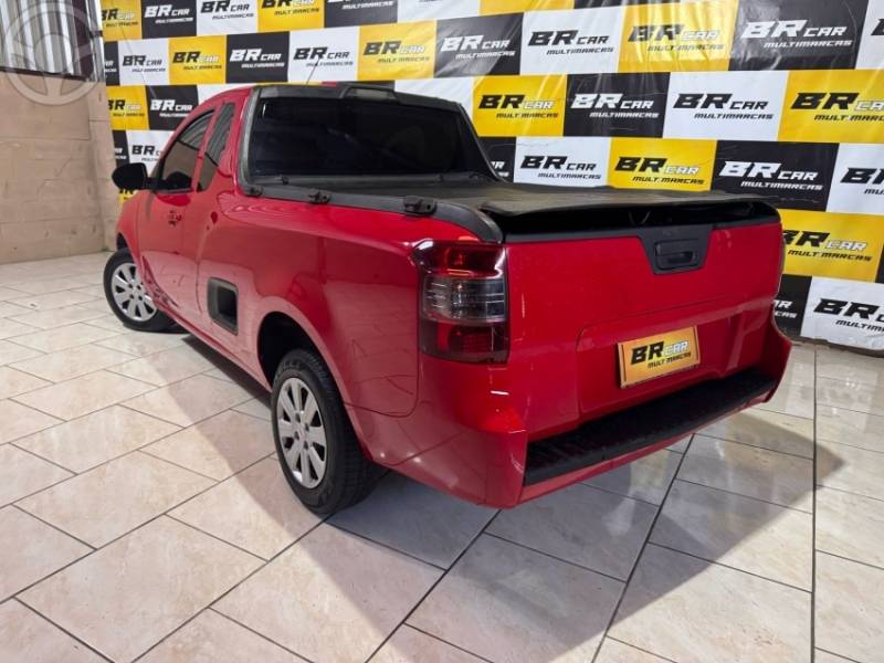 CHEVROLET - MONTANA 1.4 MPFI LS CS 8V FLEX 2P MANUAL - 2013/2014 - VERMELHA - R$ 41.900,00