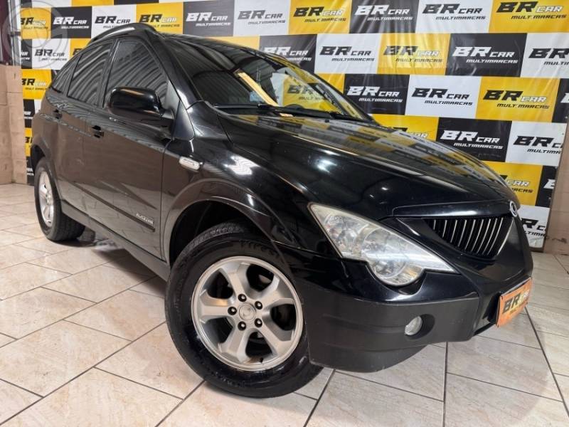 SSANGYONG - ACTYON 2.0 GLX 4X4 16V 141CV TURBO INTERCOOLER DIESEL 4P AUTOMÁTICO - 2011/2012 - PRETA - R$ 51.900,00