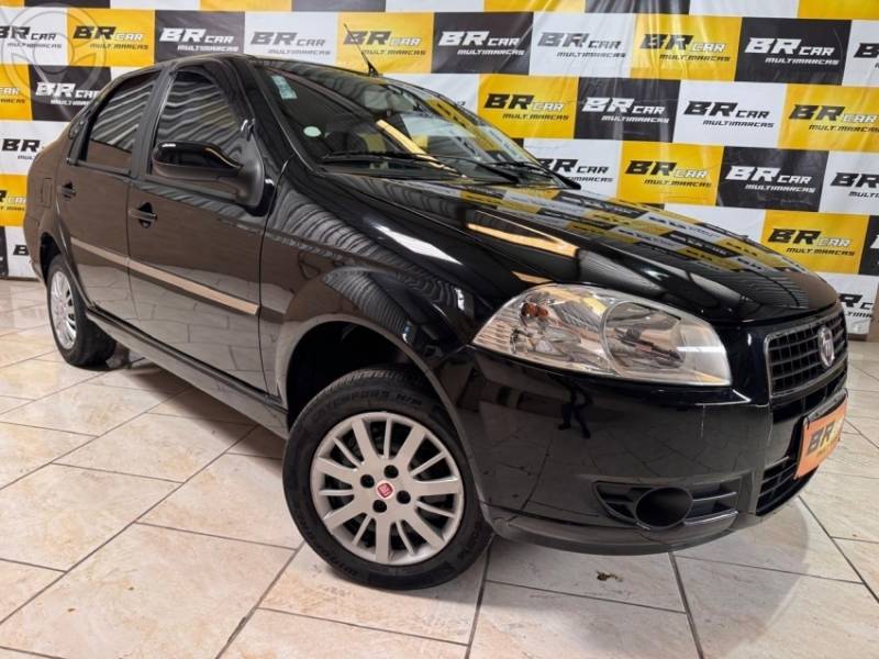 FIAT - SIENA 1.4 MPI EL 8V FLEX 4P MANUAL - 2010/2011 - PRETA - R$ 32.900,00