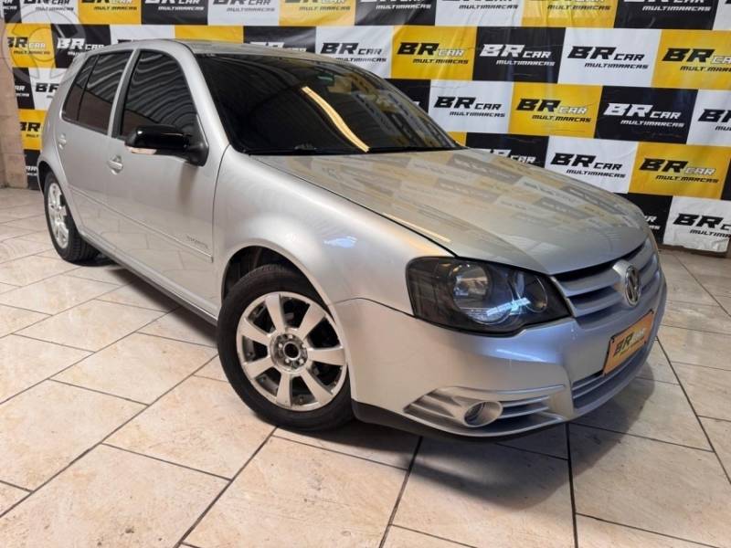 VOLKSWAGEN - GOLF 1.6 MI SPORTLINE 8V FLEX 4P MANUAL - 2008/2009 - PRATA - R$ 40.000,00