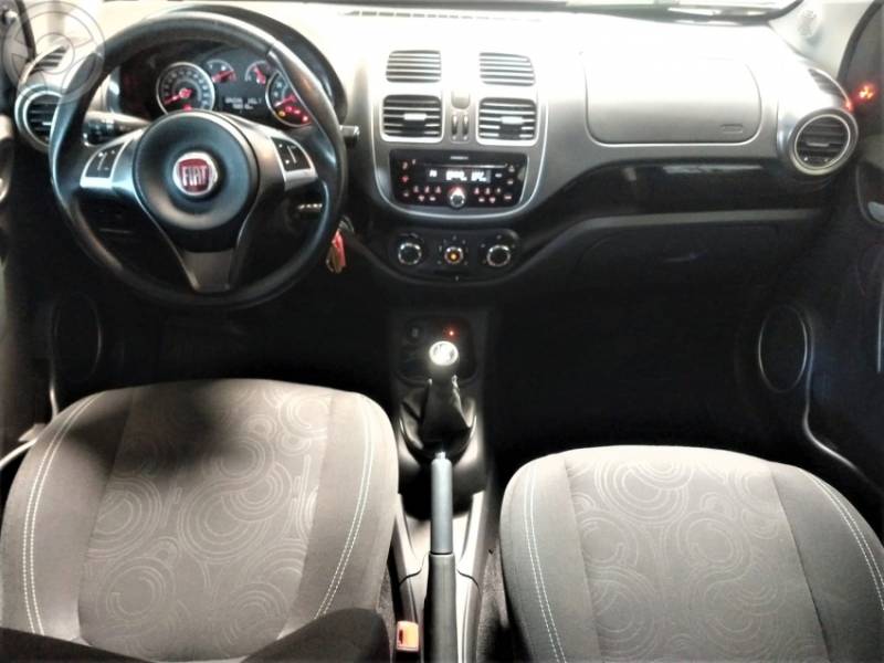 FIAT - GRAND SIENA 1.4 MPI ATTRACTIVE 8V FLEX 4P MANUAL - 2017/2018 - PRETA - R$ 48.900,00