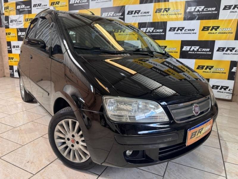 FIAT - IDEA 1.4 MPI FIRE ELX 8V FLEX 4P MANUAL - 2008/2008 - PRETA - R$ 24.900,00
