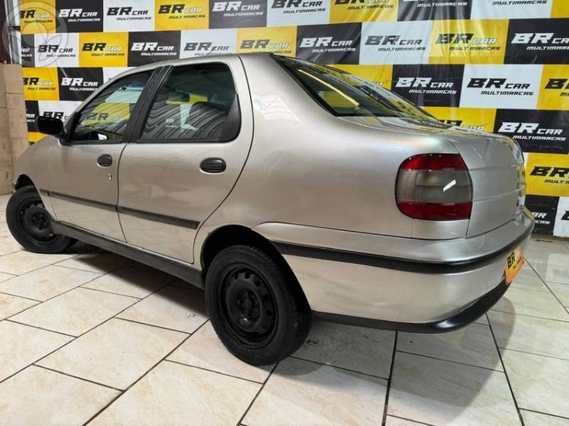 FIAT - SIENA 1.6 MPI ELX 16V 4P MANUAL - 1997/1998 - CINZA - R$ 11.900,00