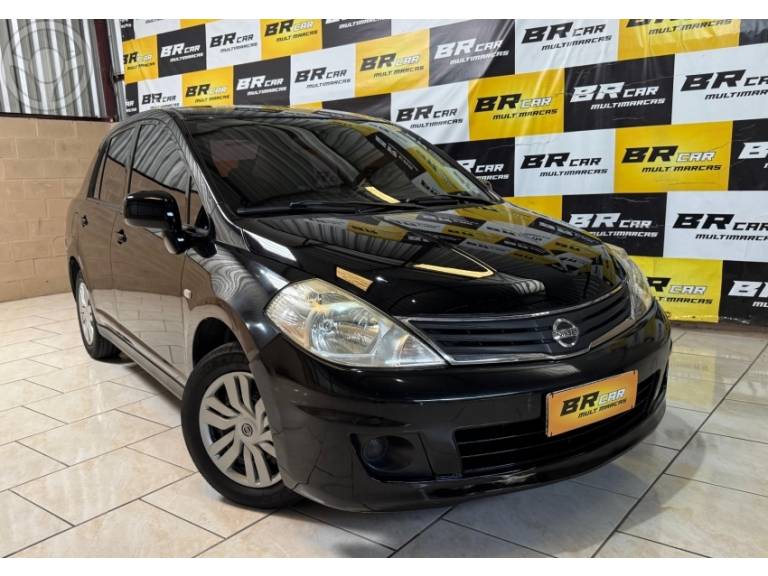 NISSAN - TIIDA 1.8 SEDAN 16V FLEX 4P MANUAL - 2011/2012 - PRETA - R$ 29.900,00