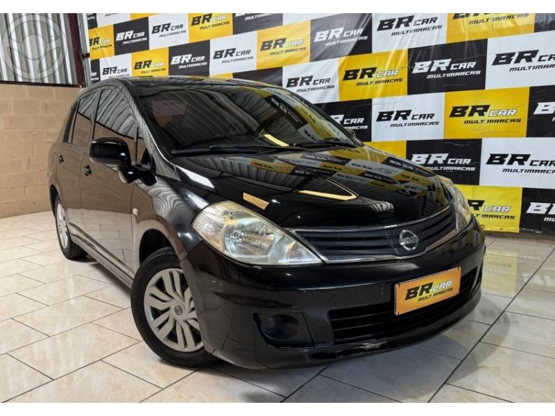 NISSAN - TIIDA 1.8 SEDAN 16V FLEX 4P MANUAL - 2011/2012 - PRETA - R$ 29.900,00