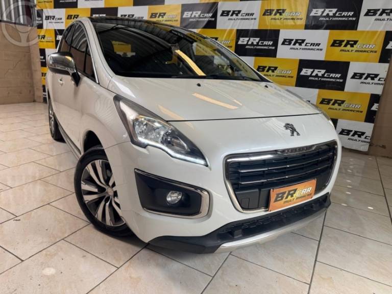 PEUGEOT - 3008 1.6 GRIFFE THP 16V 4P AUTOMÁTICO - 2014/2015 - BRANCA - R$ 57.900,00