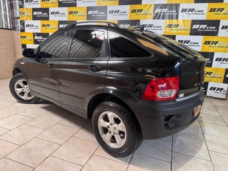 SSANGYONG - ACTYON 2.0 GLX 4X4 16V 141CV TURBO INTERCOOLER DIESEL 4P AUTOMÁTICO - 2011/2012 - PRETA - R$ 51.900,00
