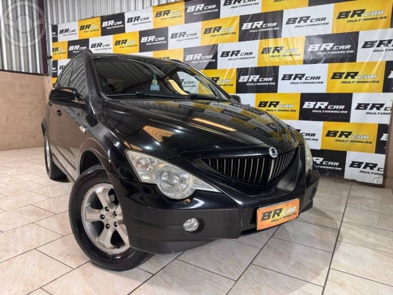 SSANGYONG - ACTYON 2.0 GLX 4X4 16V 141CV TURBO INTERCOOLER DIESEL 4P AUTOMÁTICO - 2011/2012 - PRETA - R$ 51.900,00