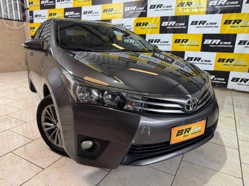 TOYOTA - COROLLA 2.0 XEI 16V FLEX 4P AUTOMÁTICO - 2015/2016 - CINZA - R$ 84.900,00