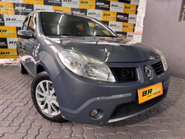 RENAULT - SANDERO 1.6 PRIVILÉGE 8V FLEX 4P MANUAL - 2008/2008 - CINZA - R$ 26.900,00